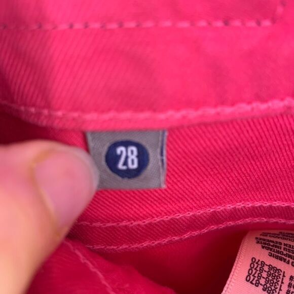 CoH Pink Dani Cropped Straight leg jeans 28 - Picture 4 of 7